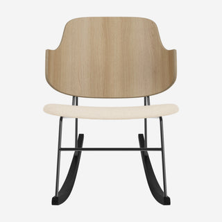 Penguin Schaukelstuhl - Loungesessel - Audo Copenhagen - Standard - Eiche natur
