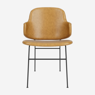 Penguin Stuhl - Stuhl - Audo Copenhagen - Aida Leder 0250 -
