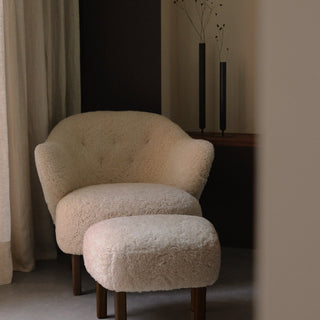 Ingeborg Loungesessel - Loungesessel - Audo Copenhagen - Eiche natur - Logan Jasmine