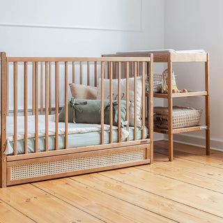 Boho Cot Gitterbett - Gitterbett - Woodies - Vintage - ohne Matratze