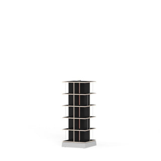 Musikstapler Buchregal - Regal - Nils Holger Moormann - 4 Fächer - h:71.3 cm - Schwarz