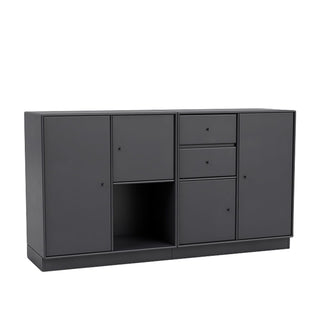Couple Sideboard Selection - Sideboard - Montana Furniture - Anthracite - Sockel - Höhe 7cm