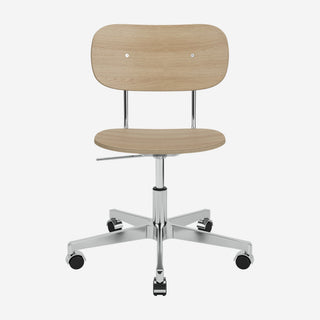 Co Bürostuhl Furnier - Bürostuhl - Audo Copenhagen - ohne Armlehne - Eiche natur