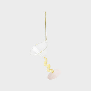 Cocktail Ornament - Vase - &K - Gelb -