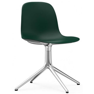 Normann Copenhagen Drehstuhl | Form Drehstuhl 4L - Stuhl - Normann Copenhagen - Grün - Alu