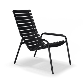 ReClips Garten Loungesessel - Outdoor Loungestuhl - Houe - Black - in Gestellfarbe
