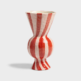 Rombic Rot Vase - Vase - &K - Rot -