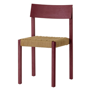 Mauro Geflecht Stuhl - Stuhl - Audo Copenhagen - Rot -