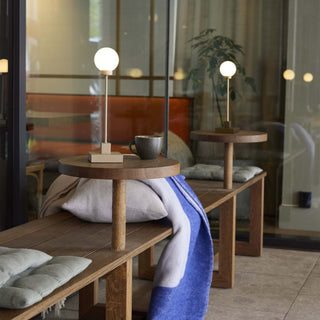 Snowball Akku Tischlampe