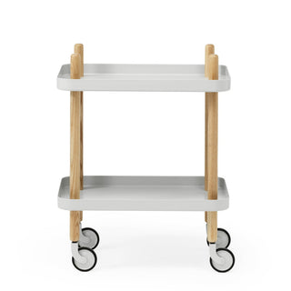 Block eckig Barwagen - Barwagen - Normann Copenhagen - Esche / Grau -