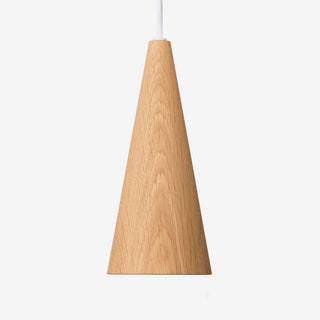 Cone Hängelampe - Hängelampe - Iumi - Eiche - Weiß