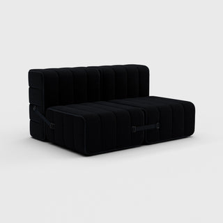 Curt Sofa - Sofa - Ambivalenz - 4er Set - Ebony (Sera)