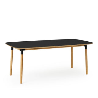 Form Tisch - Esstisch - Normann Copenhagen - Black -