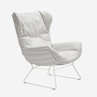 Leyasol Wingback Outdoorsessel - Loungesessel - FreiFrau - Weiß - Ohne