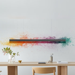 C-Serie Hängelampe - Hängelampe - Gant Lights - W122cm x H8cm x D8cm - Beton - Dark