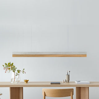 C-Serie Hängelampe - Hängelampe - Gant Lights - W122cm x H8cm x D8cm - Beton - Light