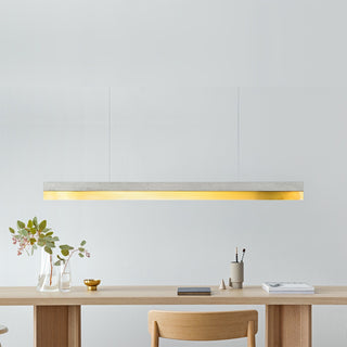C-Serie Hängelampe - Hängelampe - Gant Lights - W122cm x H8cm x D8cm - Beton - Light