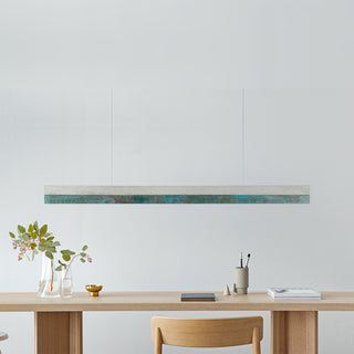 C-Serie Hängelampe - Hängelampe - Gant Lights - W122cm x H8cm x D8cm - Beton - Light