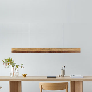 C-Serie Hängelampe - Hängelampe - Gant Lights - W122cm x H8cm x D8cm - Eiche