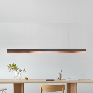 C-Serie Hängelampe - Hängelampe - Gant Lights - W153cm x H8cm x D8cm - Beton - Dark