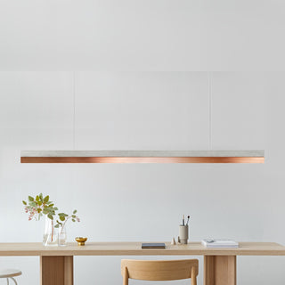 C-Serie Hängelampe - Hängelampe - Gant Lights - W153cm x H8cm x D8cm - Beton - Light