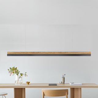 C-Serie Hängelampe - Hängelampe - Gant Lights - W153cm x H8cm x D8cm - Eiche