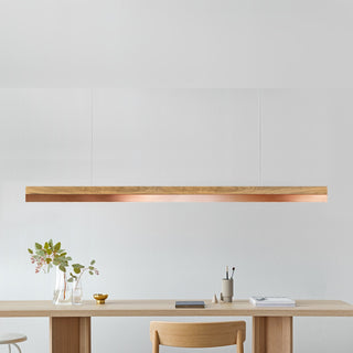 C-Serie Hängelampe - Hängelampe - Gant Lights - W153cm x H8cm x D8cm - Eiche