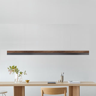 C-Serie Hängelampe - Hängelampe - Gant Lights - W153cm x H8cm x D8cm - Nuss