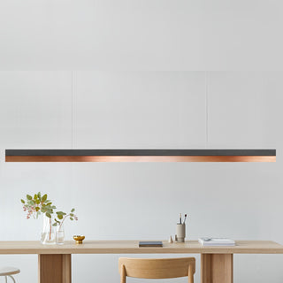 C-Serie Hängelampe - Hängelampe - Gant Lights - W182cm x H8cm x D8cm - Beton - Dark