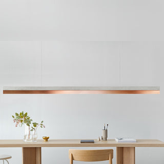 C-Serie Hängelampe - Hängelampe - Gant Lights - W182cm x H8cm x D8cm - Beton - Light