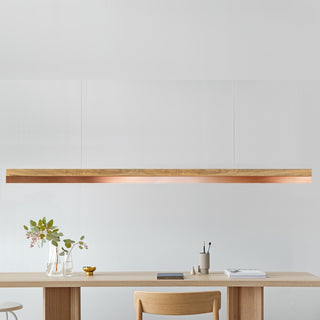 C-Serie Hängelampe - Hängelampe - Gant Lights - W182cm x H8cm x D8cm - Eiche