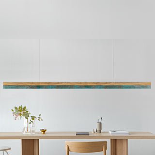 C-Serie Hängelampe - Hängelampe - Gant Lights - W182cm x H8cm x D8cm - Eiche