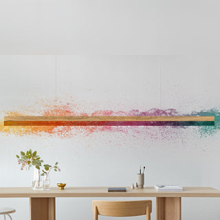 C-Serie Hängelampe - Hängelampe - Gant Lights - W182cm x H8cm x D8cm - Eiche