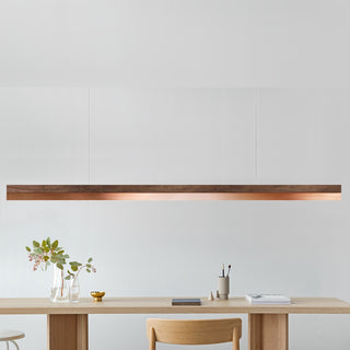 C-Serie Hängelampe - Hängelampe - Gant Lights - W182cm x H8cm x D8cm - Nuss