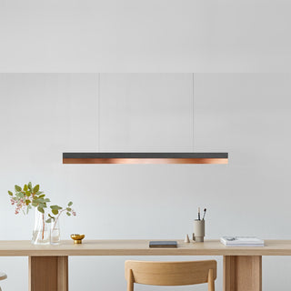 C-Serie Hängelampe - Hängelampe - Gant Lights - W92cm x H7cm x D7cm - Beton - Dark