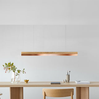 C-Serie Hängelampe - Hängelampe - Gant Lights - W92cm x H7cm x D7cm - Eiche