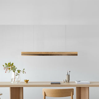 C-Serie Hängelampe - Hängelampe - Gant Lights - W92cm x H7cm x D7cm - Eiche