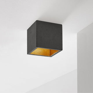 b7 Deckenlampe - Deckenlampe - Gant Lights - Beton dunkel - Gold