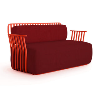Grill Outdoor Sofa - Outdoor Sofa - Diabla - Iris Red 306 -