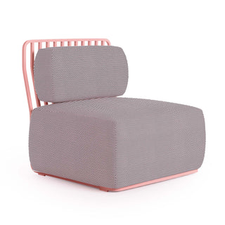 Grill Outdoor Loungesessel - Outdoor Sessel - Diabla - Hexagon Pink -
