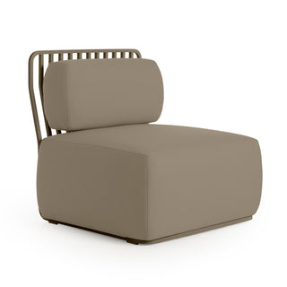 Grill Outdoor Loungesessel - Outdoor Sessel - Diabla - Plain Bronce -