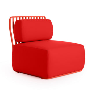Grill Outdoor Loungesessel - Outdoor Sessel - Diabla - Plain Red -