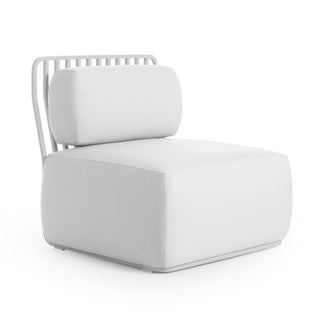 Grill Outdoor Loungesessel - Outdoor Sessel - Diabla - Silvertex Aluminium -