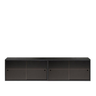 Northern Sideboard | Hifive Glas - Sideboard - Northern - Schwarz lackiert - 150cm