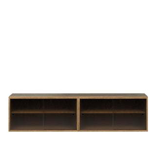 Northern Sideboard | Hifive Glas - Sideboard - Northern - Eiche geräuchert - 150cm