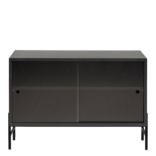 Northern Sideboard | Hifive Glas - Sideboard - Northern - Schwarz lackiert - 75cm