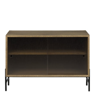 Northern Sideboard | Hifive Glas - Sideboard - Northern - Eiche geräuchert - 75cm