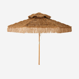 Raffio Schirm - Sonnenschirm - HK - Sonnenschirm - Raffia -