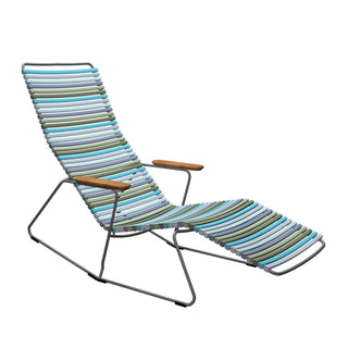 Click Garten Liegestuhl kippbar - outdoor Sonnenliege - Houe - Multicolor 2 -