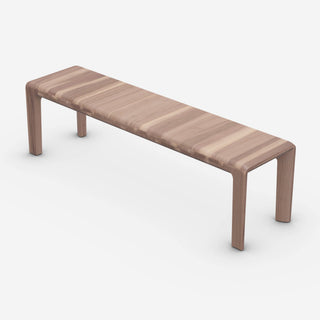 Invito Bank - Bank - Artisan - Amerikanische Nuss geseift A01 - L160cm